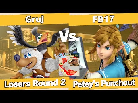 Petey's Punchout - Gruj (Banjo & Kazooie) vs FB17 (Link) - Losers Round 2