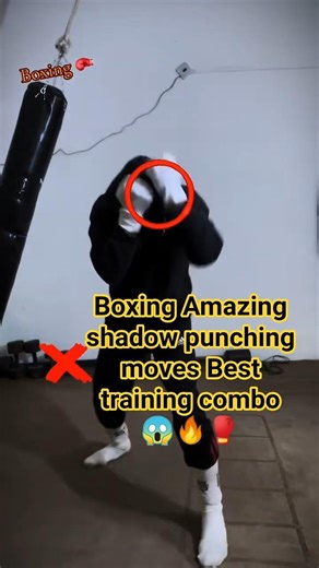 Boxing Amazing shadow punching moves Best training combo 😱🔥🥊#foryoupage #boxing🥊 #boxingtechniques