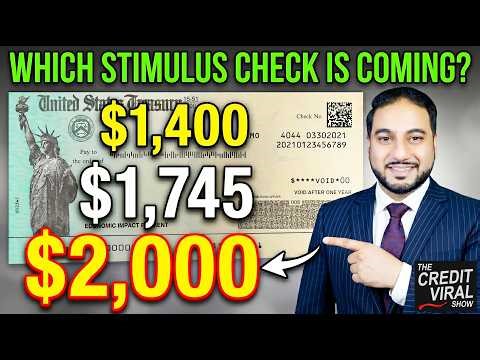 $1400, $1745 OR $2000 - Which Stimulus Check is Coming? | Americans Need Relief NOW!
