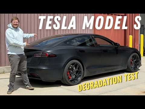 Electric Cars Lose Range Every Day! My Tesla Model S 4 Year Battery Capacity Update