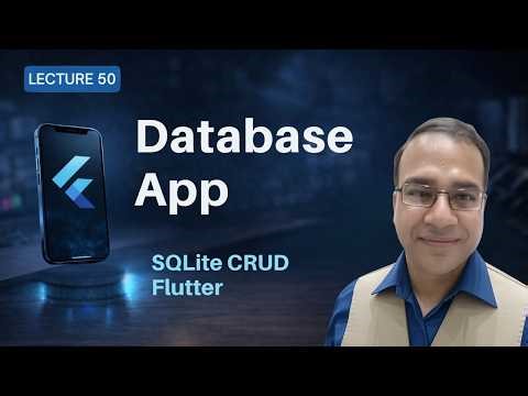Flutter SQLite CRUD App | Add, Update, Delete Data | Urdu-Hindi | Lecture 50