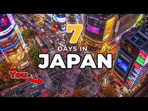 The Perfect 7 Day Japan Itinerary For First Timers | Detailed Japan Vacation Guide