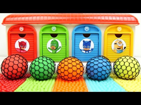 Oddly Satisfying Garage | DIY Making 5 Funny Super Spime Balls Crate Full Relax Sound In Garage ASMR