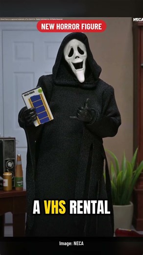 NECA's ULTRAmate Ghost Face Has 13 Masks and a VHS Rental #Shorts