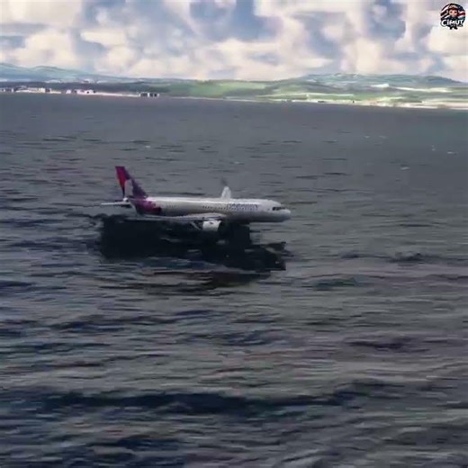 The Final Approach to a Tropical Island Airport