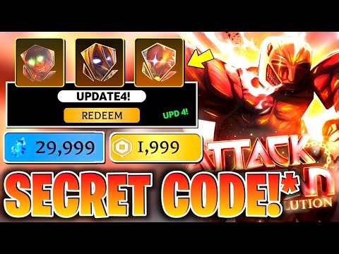 ⚠️UPD 4!💥CODE⚠️ ATTACK ON TITAN REVOLUTION ROBLOX CODES 2026 - ATTACK ON TITAN REVOLUTION CODES
