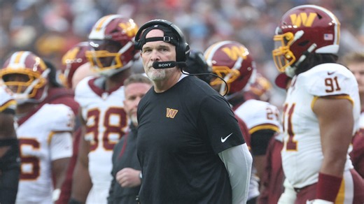 Commanders let clock run out, tie Giants 27-27