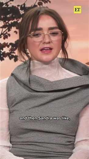 Maisie Williams Raided Sandra Bullock's Closet #maisiewilliams #sandrabullock #practicalmagic2