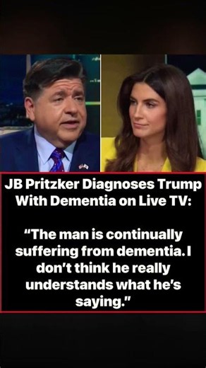 Illinois Gov. JB Pritzker Claims Trump Shows Signs of Dementia During CNN Interview