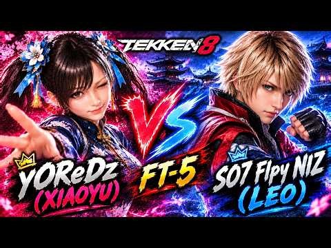yOReDz (Xiaoyu) vs SO7 Flpy NIZ (Leo) FT-5 | Tekken 8 Replays