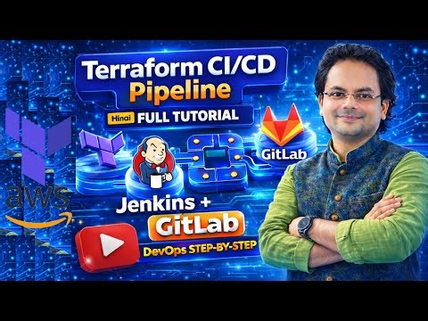 Terraform CI/CD Pipeline | LAB-12 | GitLab to Jenkins Automation | Real-Time DevOps Project