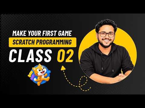 Scratch Programming Class 02 | Make Your First Game | Star Click Game