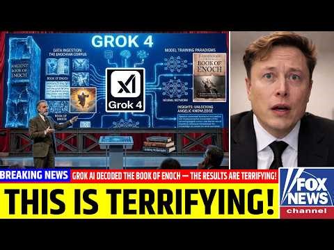 Scientists Fed the Book of Enoch Into Elon Musk's Grok AI — What It Decoded Is Worse Than We Thought