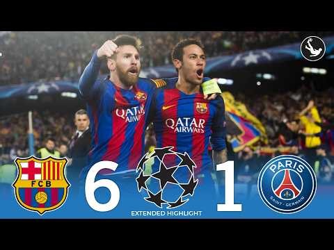THE DAY BARCELONA MADE HISTORY BY PULLING UP THE MOST IMPOSSIBLE COMEBACK EVER! - BARCELONA VS PSG |