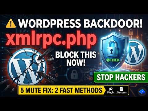 Why You Need to Disable XML-RPC in WordPress Right Now