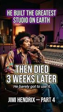 Jimi Hendrix Built The Greatest Studio On Earth — Then Died 3 Weeks Later 🎸