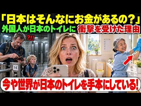 【海外の反応】「日本はそんなにお金があるの？」外国人が日本のトイレに衝撃を受けた理由