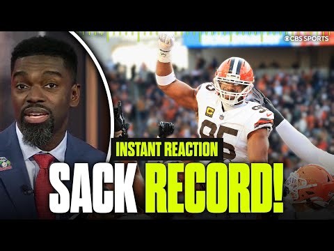 Myles Garrett BREAKS NFL single-season sack record as Browns defeat Bengals | NFL Week 18 Recap