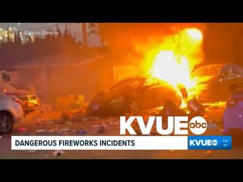 1 dead after fireworks explosion leads to vehicle fire in southern California