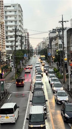 Japanese street vibes on an overcast day