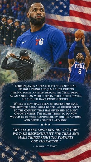 LeBron James and the National Anthem (2026)
