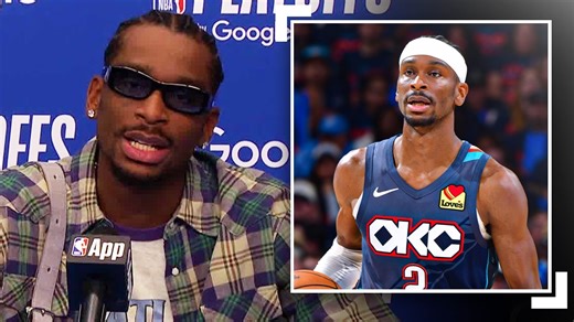 "Just stay in the moment, be aggressive" SGA On Thunder Approach In Game 2 Win | April 22, 2026