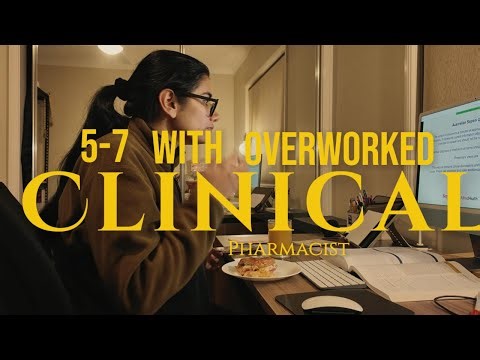 An evening in the Life of a Clinical Pharmacist | Evening, Handover & CPD