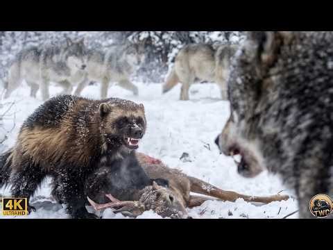 The Frozen Kill: 5 Predators Fight for One Prey