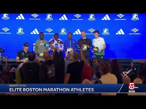 Professional men speak ahead of 130th Boston Marathon