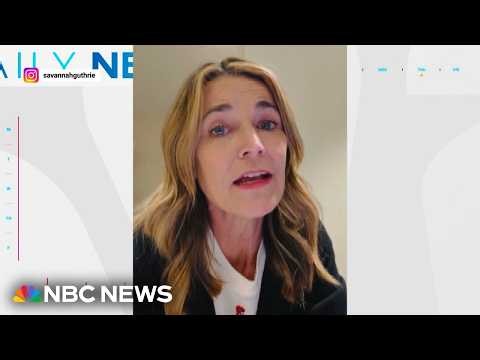 Savannah Guthrie shares new plea to bring her mother home: 'Tell us where to look for her'