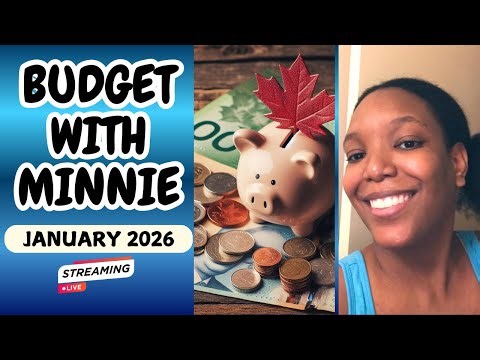 Close out 2025, Budget With Me January 2026 - $30,000 cash inside my RDSP what did I do with it 🥳