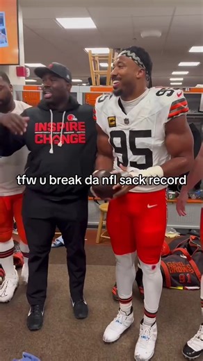 Myles with the moves. | Cleveland Browns