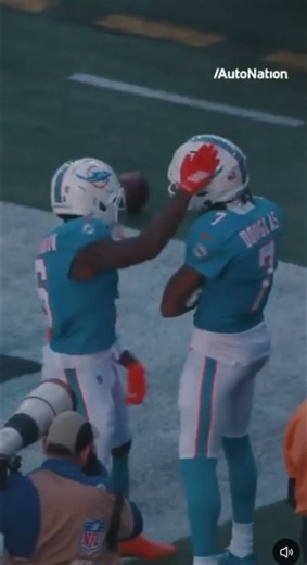 Malik Washington Mic'd Up on Caleb Douglas' 63 Yard Touchdown #PhinsUp
