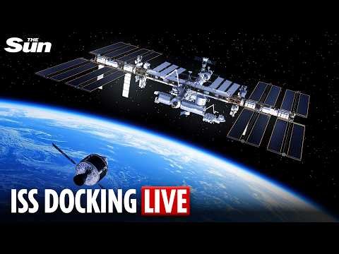 LIVE: SpaceX Dragon docks at the International Space Station