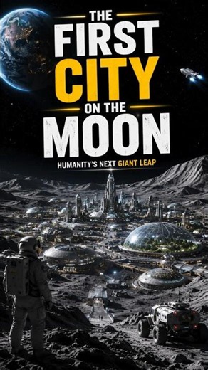 The First City on the Moon Is Closer Than You Think #moon #mooncity #mooncolony #nasa #artemis