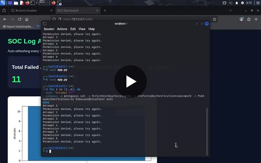 Real-Time Brute Force Detection with Python | Sanjay Oli posted on the topic | LinkedIn