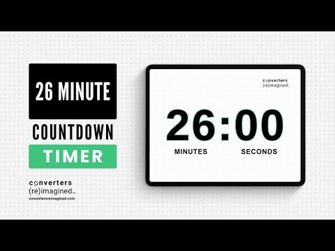 26 Minute Timer