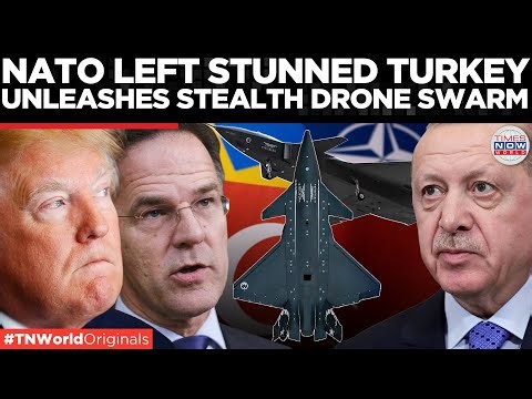 TURKEY SHOCKS NATO: World’s First Stealth Drone Formation Redefines Air Warfare | Times Now World