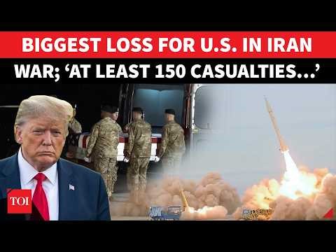 HUGE! ‘150 US Casualties In…’: Iran Inflicts ‘BIGGEST’ Blow In Missile Strikes; Pentagon ‘Scrambles’