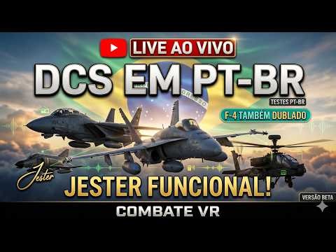 DCS World em PT-BR O Primeiro DCS Dublado em Português