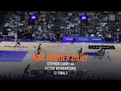 Stephen Curry drops 44, Victor Wembanyama | NBA Insider Daily, Oct 29