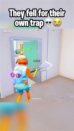 They thought their trap would actually work 😭💀 #fortnite #fortniteshorts #gaming