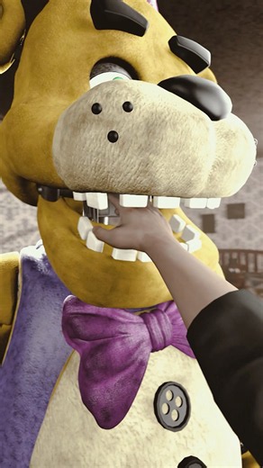 Afton Testing Fredbears Biting Mechanics | FNaF 2 Movie MEME