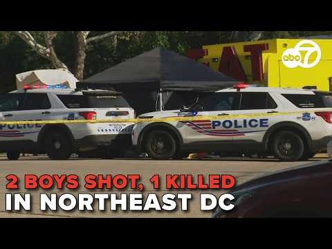 DC shooting kills 1 boy, hurts another; shooters on the run