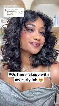 THIS LOOK COMPLIMENTS MY CURLY BOB SO WELL 😍
