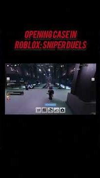 Opening Up Cases in Sniper Duels #shorts #clips #roblox