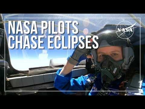 Chasing Solar Eclipses With NASA Pilots