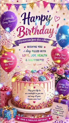 🎂 The Perfect Happy Birthday Song & Wishes 🎉