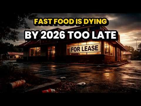 Fast Food’s Collapse by 2026: The Chains Closing Stores and Losing Customers