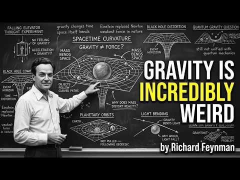 Richard Feynman： Gravity is Incredibly Weird Here's Why